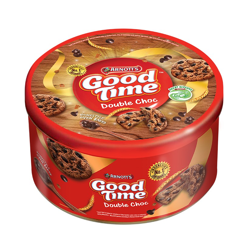 

PROMO GOOD TIME COOKIES DOUBLE CHOC 149G TERMURAH