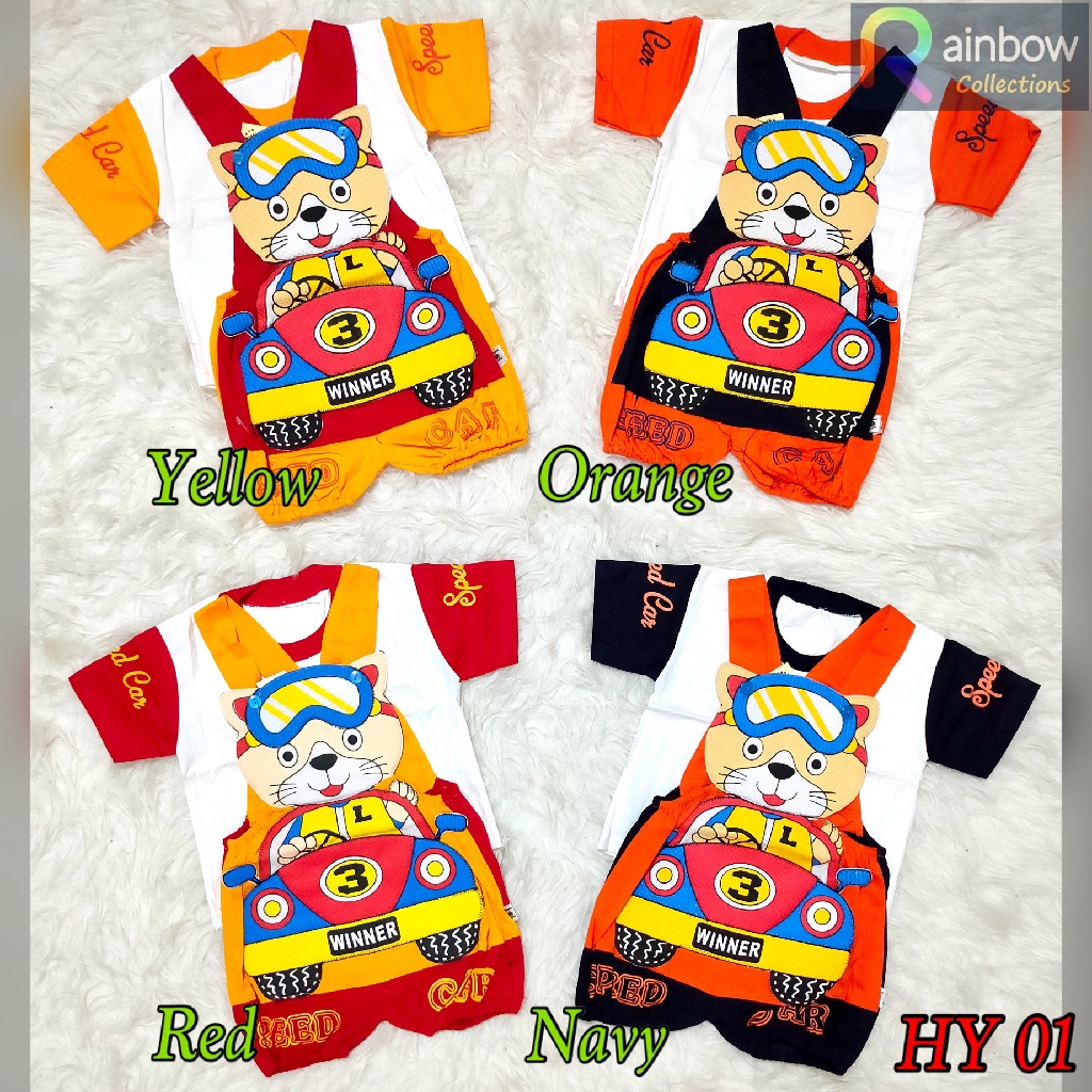 Baju Kodok Bayi/ Pakaian Bayi/ Jumper Bayi/ Setelan Bayi - HY-01