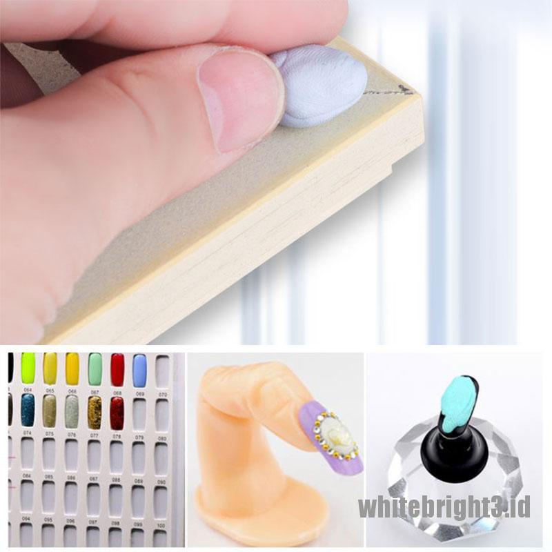 &lt; White3 &gt; 30 Tip / Set Lem Clay Multifungsi Untuk Nail Art / Manicure