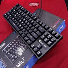 Sades Dragon Wolf CherryMX Blue Switch / Sades DragonWolf Gaming Keyboard