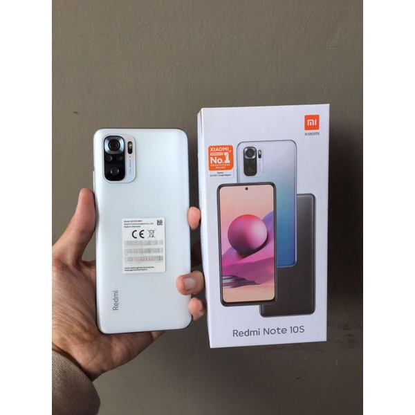 XIAOMI REDMI NOTE 10s 6/128 WHITE SECOND LIKE NEW