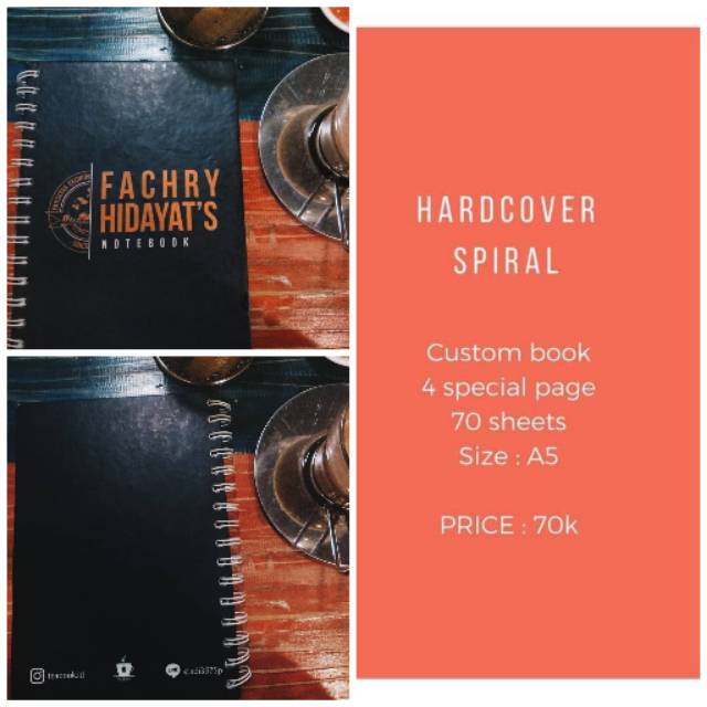 

Teabook Hardcover Spiral