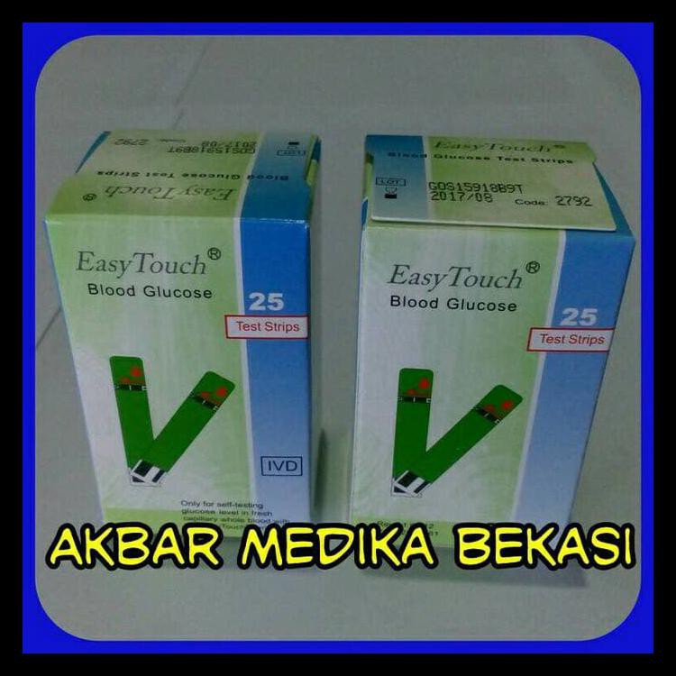 Refil Glucosa Easy Touch Strip Gula Easytouch Kode 1415
