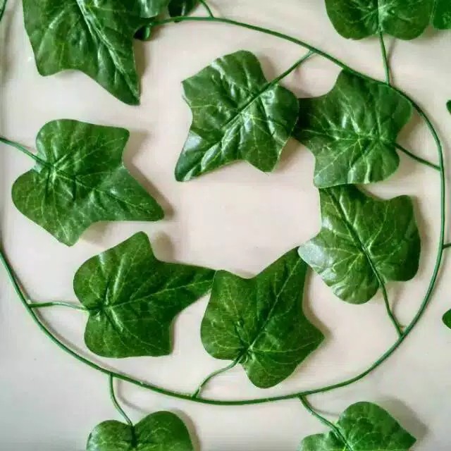 Daun Rambat Plastik / Daun Rambat Artificial / Daun Rambat Dekorasi / Daun Rambat Ivy