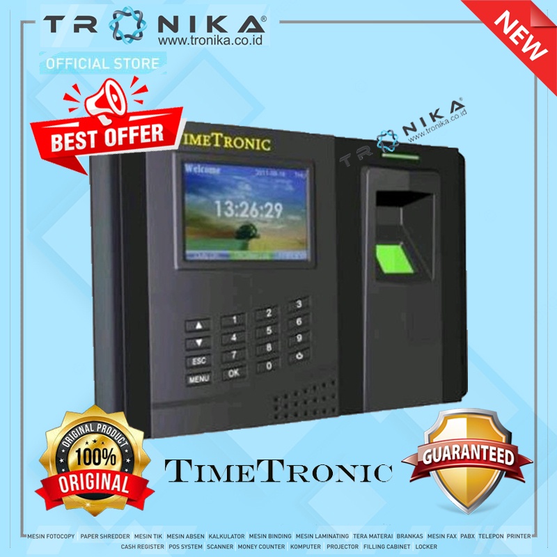 FINGERPRINT | TIME TRONIC FP 2300 | ORIGINAL | GARANSI RESMI