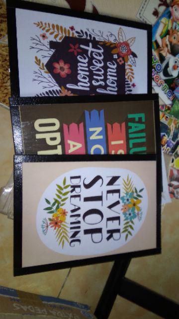 Vintage Wall Decor Home Decor Decopage Hiasan Dinding Pajangan Dinding Quote Motivasi Vintage