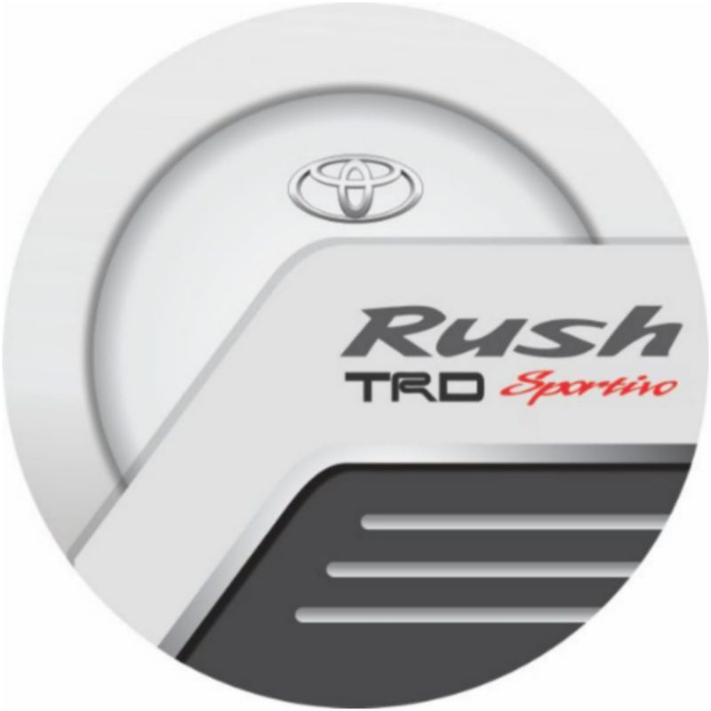 Cover Ban Serep Mobil Toyota Rush TRD Sportivo/Sarung Ban Serep Mobil Toyota Rush/Pelindung Hardcove