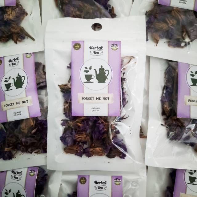 

Teh Bunga Forget Me Not / Tea Flower / Herbal Tea / Teh Herbal Alami Premium