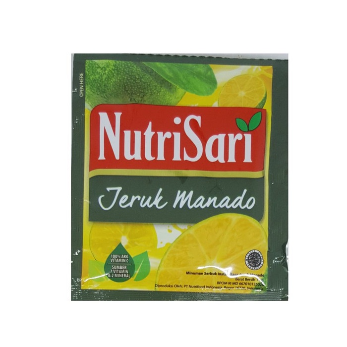 

Nutrisari Jeruk Manado 2`s