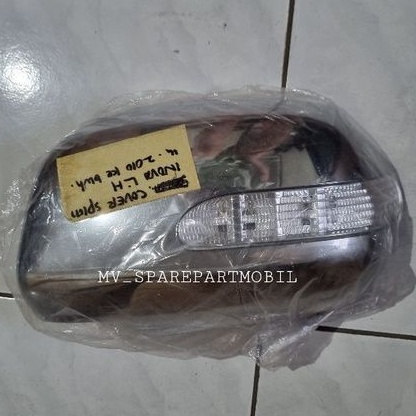 Cover spion chrome + lampu sein sebelah kiri innova 2005 - 2010