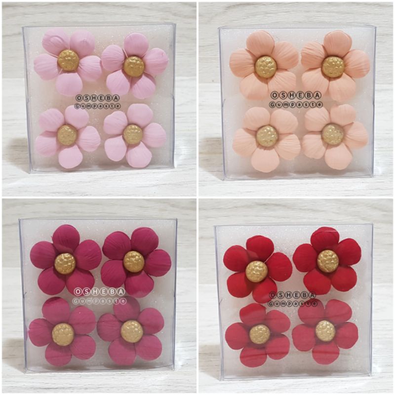 

osheba gumpaste bunga berkawat BK BBSK 35 isi 8 bunga