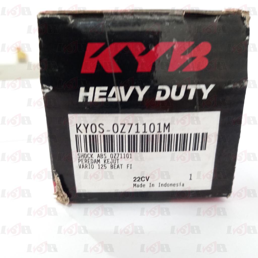 Shockbreaker KYB KYOS Heavy Duty 330mm Vario 125 Beat FI Shock Belakang  Suspensi Motor Matic