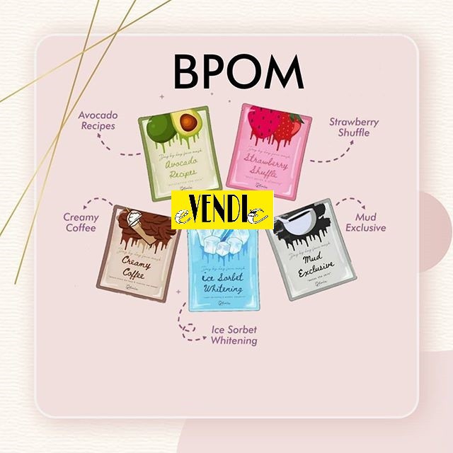 MASKER LEA BUBUK BY LEA GLORIA 20GRAM BPOM/ 10GRAM TRAVEL SIZE