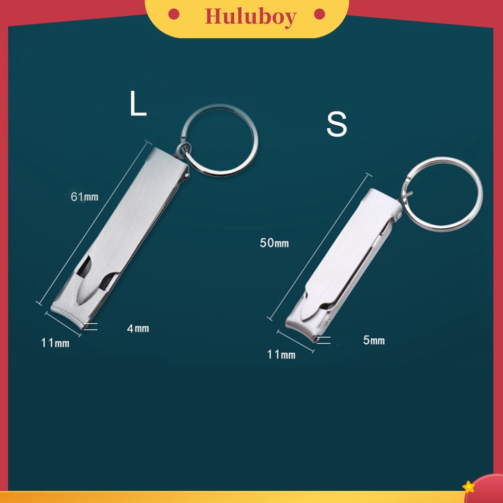 Huluboy Huluboy♡ Gunting Kuku Jari Kaki Lipat Anti Slip Hemat Tenaga Untuk Manicure Pedicure