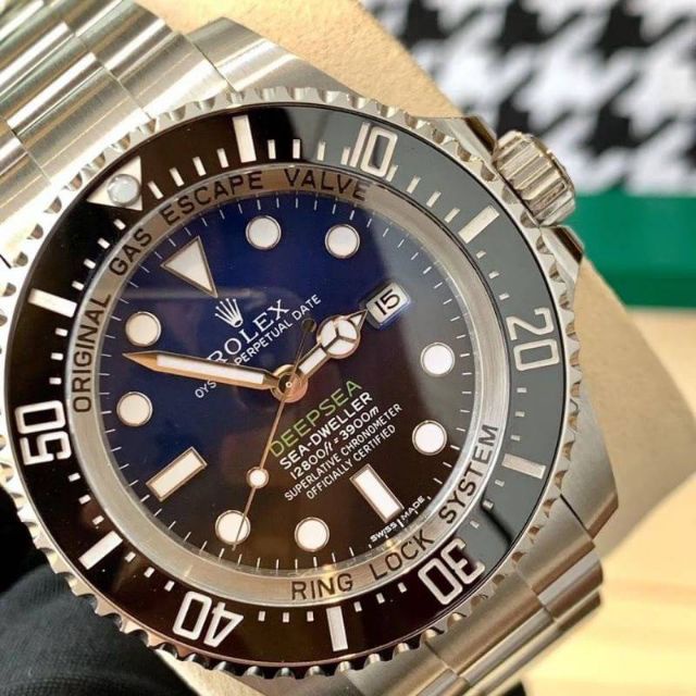 Jam Tangan All new Rolex Deepsea Blue 136660 DeepSea Automatic Otomatis Limited