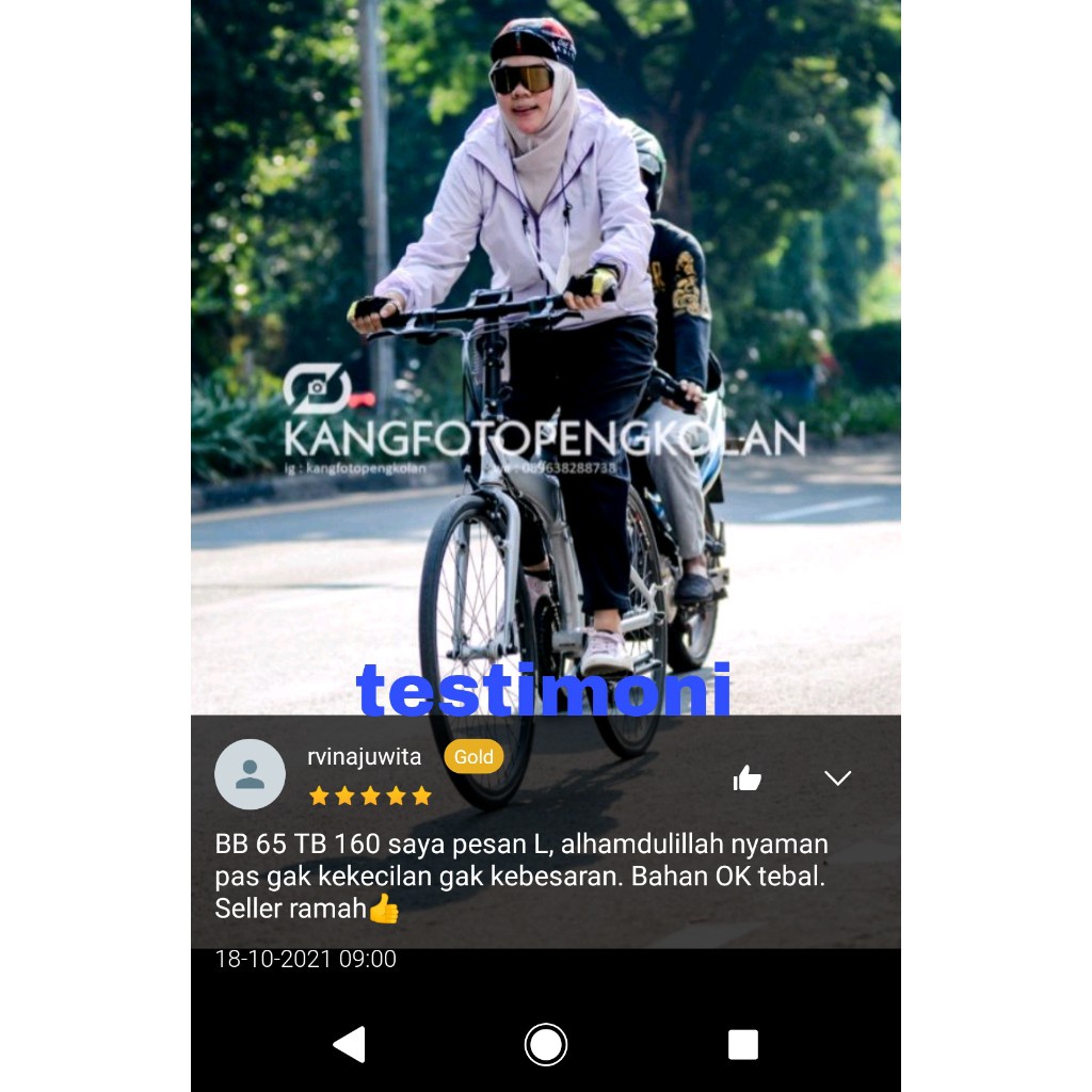 JAKET PARASUT WANITA OLAHRAGA JOGGING LARI / SEPEDA WATERPROOF-6