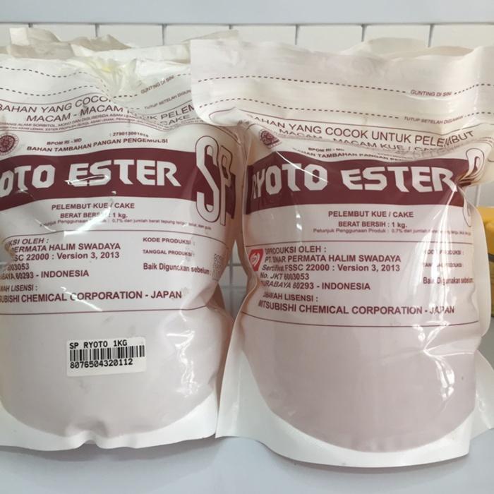 

Ryoto Ester SP (pelembut kue) 1kg