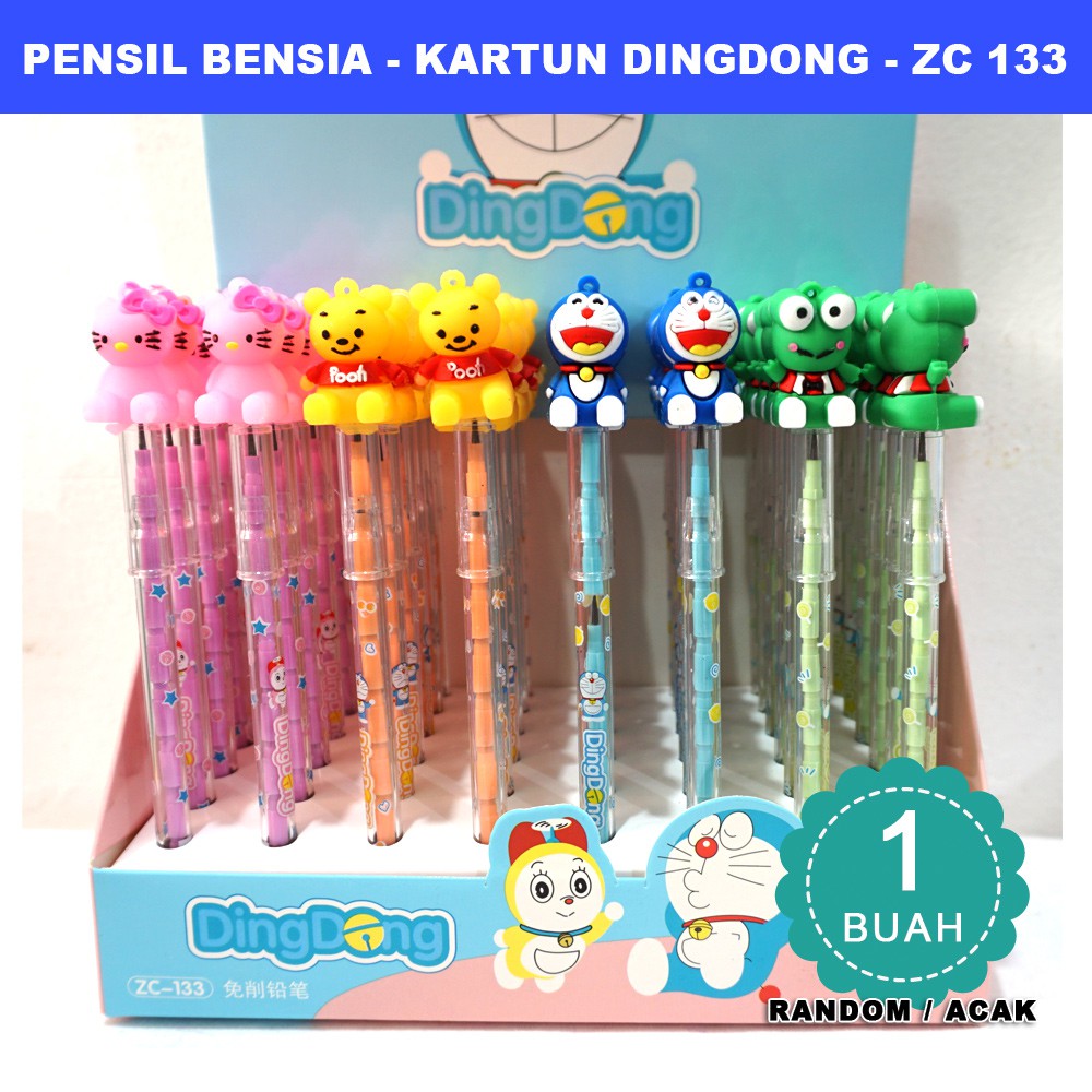 

Pensil Bensia kartun - satuan - acak - BENSIA KARTUN DINGDONG ZC-133