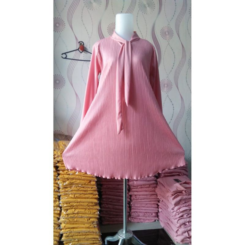Tunik Plisket Wanita / Atasan Wanita / Tunik / Tunik Plisket / Tunik Wanita / Tunik Cantik / Atasan Tunik Plisket