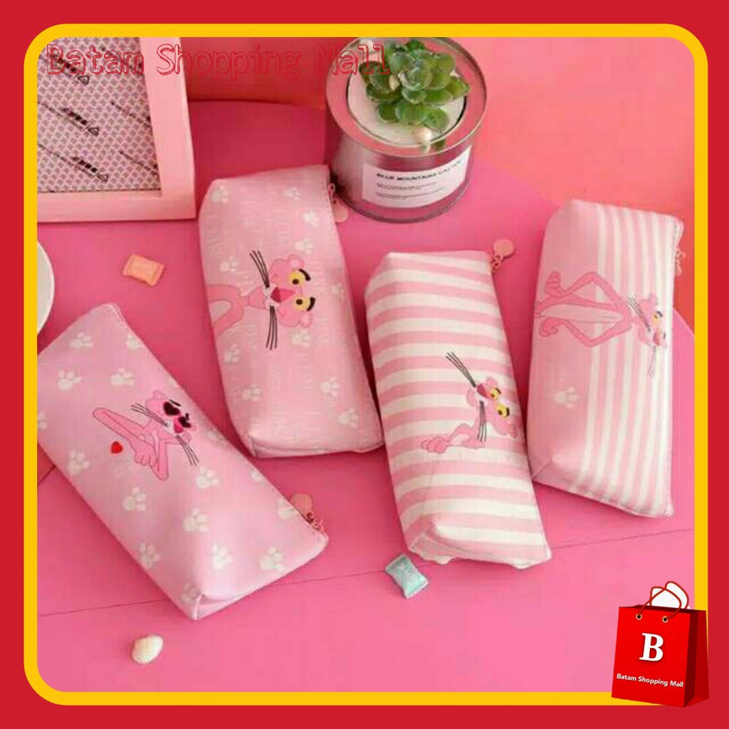 

TEMPAT PENSIL MOTIF PINK PANTHER PENCIL CASE