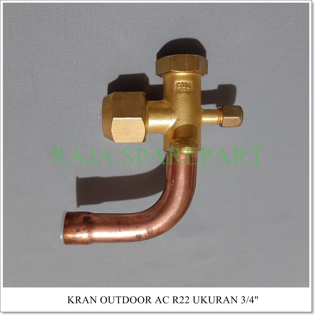 Kran Outdoor AC (Air Conditioner) R22 Ukuran 3/4&quot;