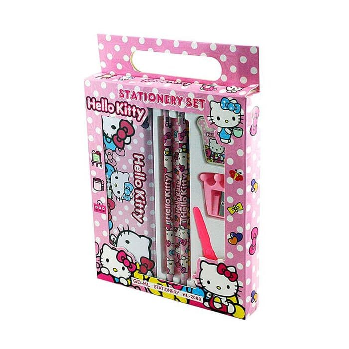 

Paket Alat Tulis - Paket Puzzle Anak - Paket Ujian Ohome Kitty Ms-Hl-2000 Stationery Set Alat Tulis