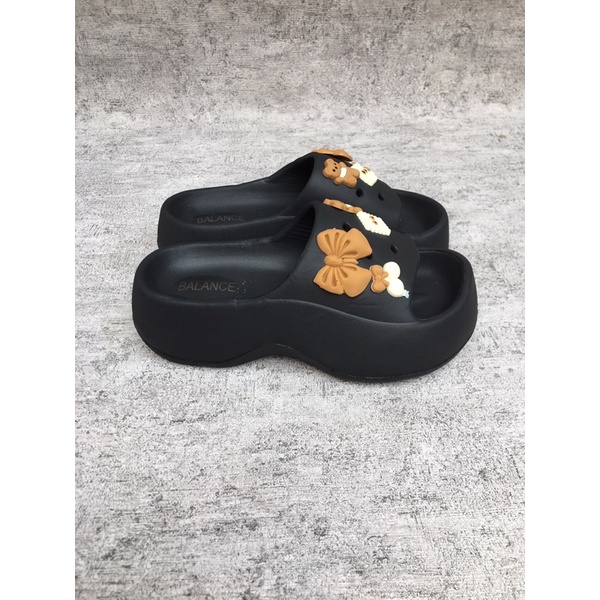 Sandal Fuji Jibbitz Pita Coklat