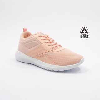 Aerostreet 37-40 Fit+ Peach - Sepatu Sneakers Casual Sport