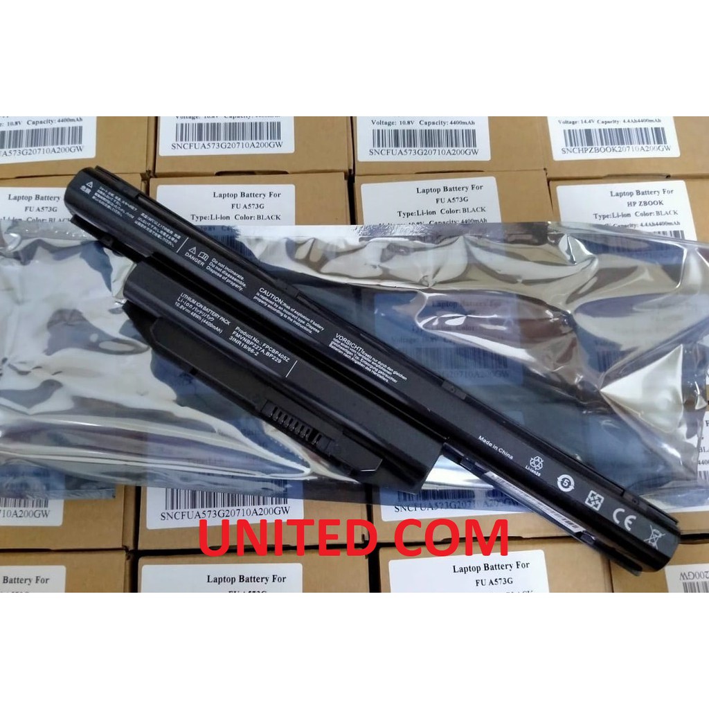 BATERAI BATTERY FUJITSU LIFEBOOK A544 A573G AH544 AH555 AH564 E733 E734 S904 FMVNBP229A COMPATIBLE