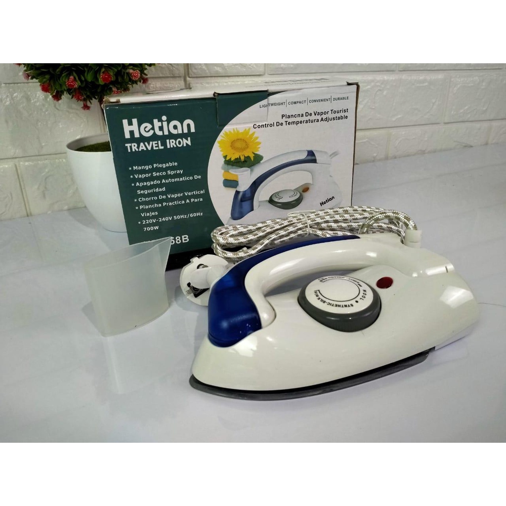 Setrika Mini Travel Uap Travelling - setrika lipat