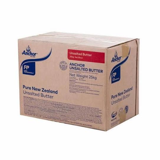 

(BISA COD) anchor unsalted butter mentega tawar premium termurah 1kg CUCI GUDANG Kode 1108
