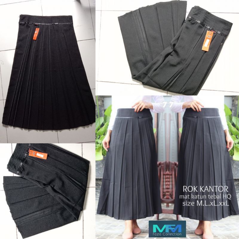 Rok Kantor Wanita 7/8 Premium