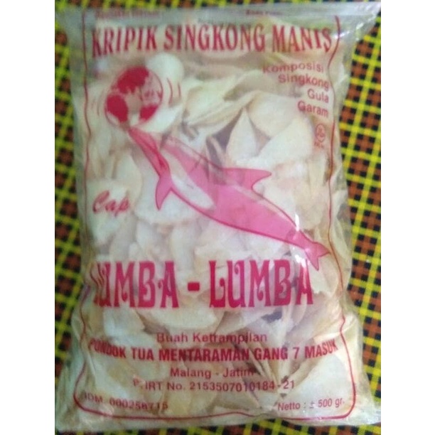 

keripik singkong lumba lumba 500 g - Asin