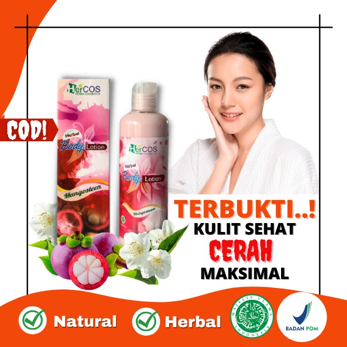 Lulur Badan Pemutih HERCOS ORIGINAL | Perawatan Tubuh | Shower
