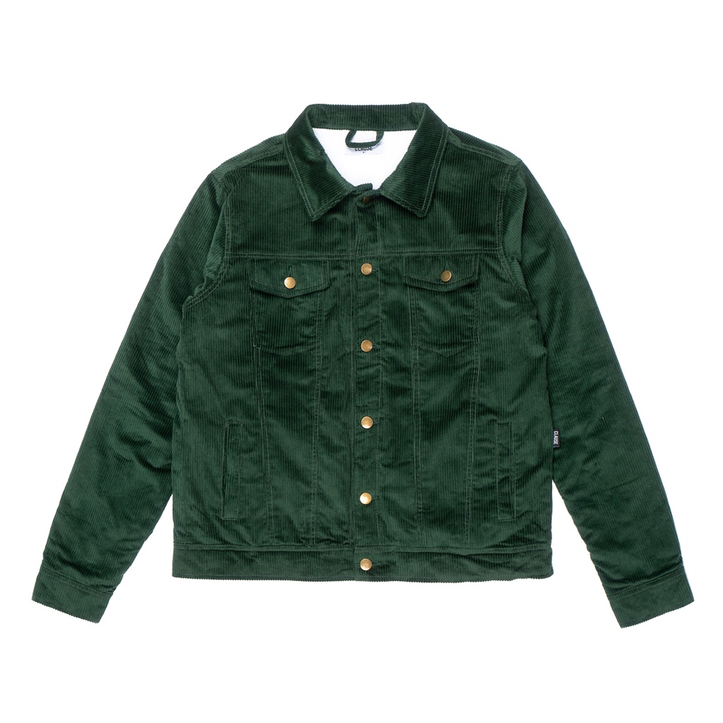 Corduroy Bottle Green Jacket