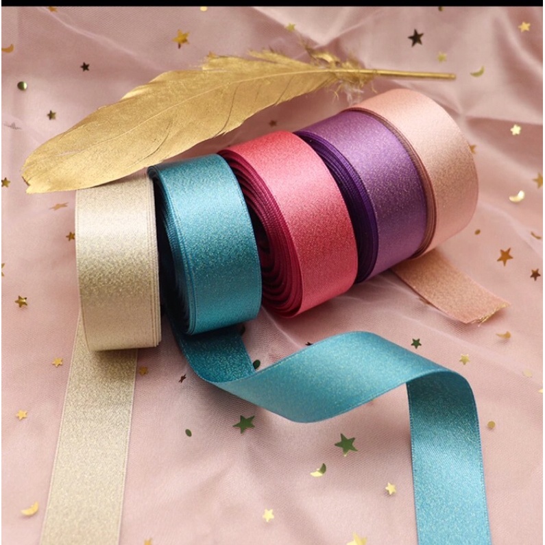 pita satin metalic gold 2,2cm/100YARD