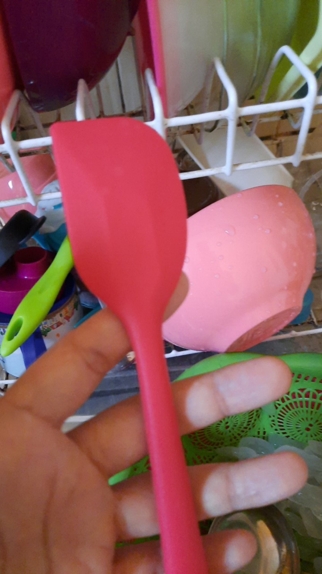 Spatula Silikon Food Grade Alat Masak Tahan Panas Anti Lengket