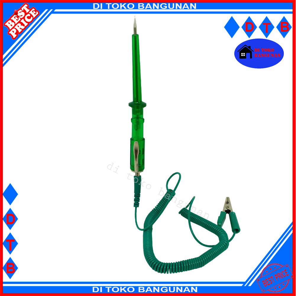 Tester Aki DC Auto Voltage Tespen Aki Testpen 6V 12V 24V