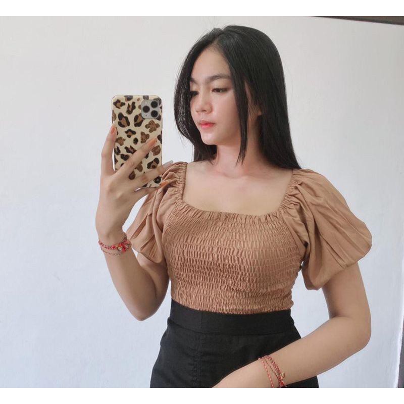 Baju Bali ATASAN Wanita CROP TOP MIRA