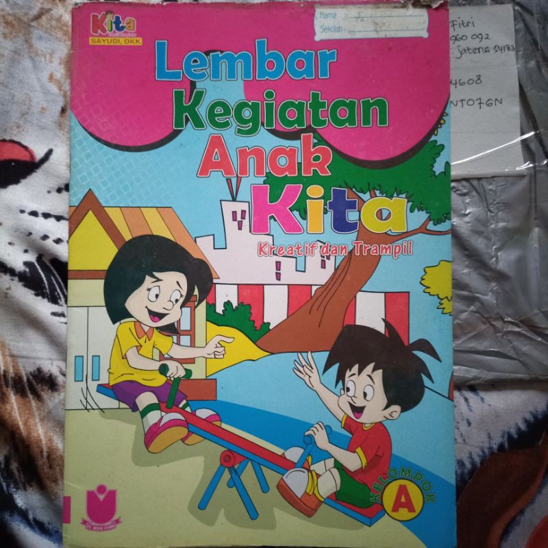 Jual buku LKS 60 hlmn LKA Lembar Kerja Anak murah paud TK LKS | Shopee ...