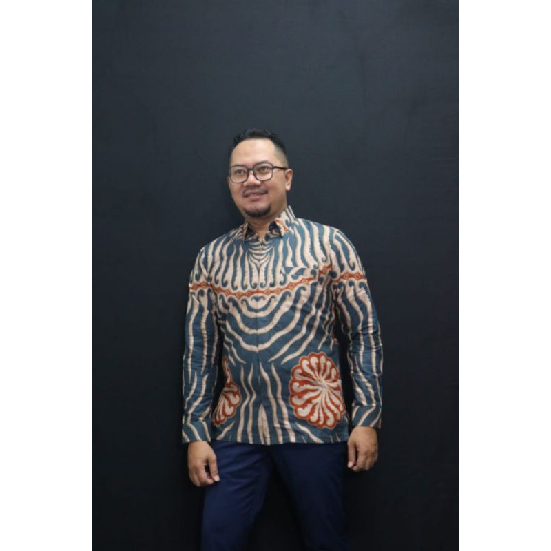 kemeja batik pria katun primis halus dan furing yg adem