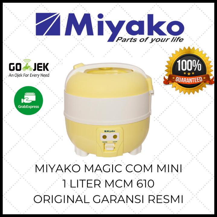 Miyako Magic Com Mini 1 Liter Mcm 610 / Rice Cooker Kecil Mejikom