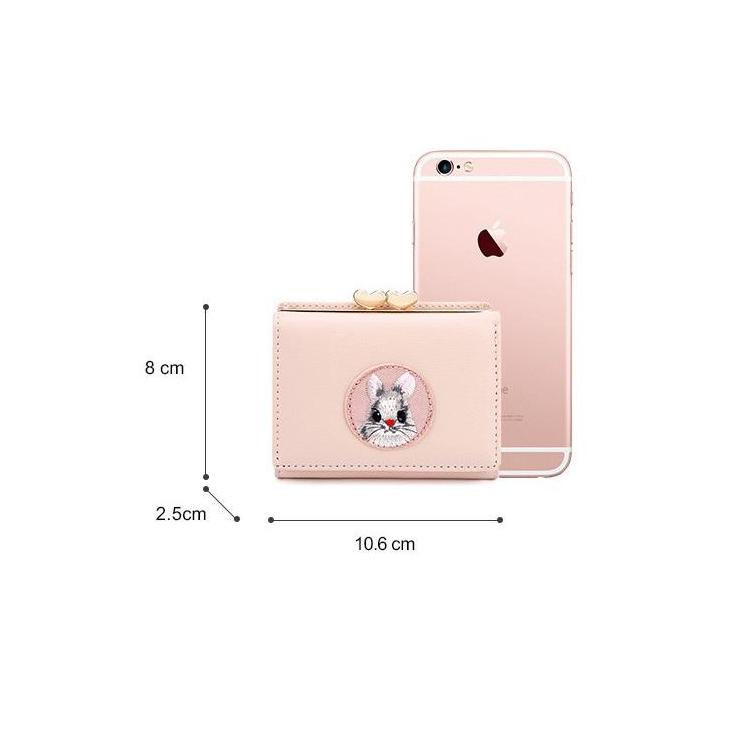 Jiufeng Dompet Mini Untuk Wanita Dompet Lucu Dompet Kecil Untuk Wanita Dompet Preloved Dompet Berben