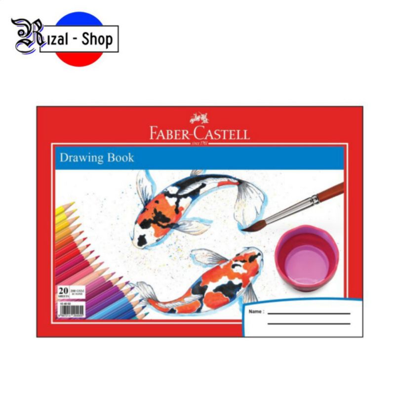 

Drawing Book / Buku Gambar A4 Faber Castell