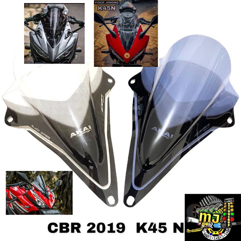 Winsil Akai Black Series Cbr 2019 K 45 N / Visor Cbr 2019-mj_motorshop