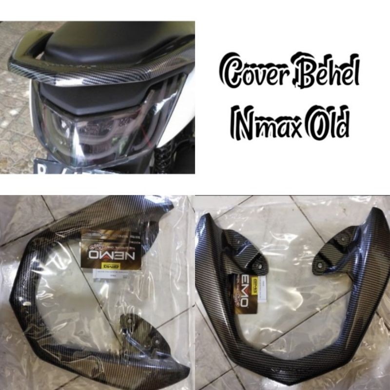 Cover Tutup Behel Nmax Old Carbon Nemo Original Cover Nmax Karbon Nemo