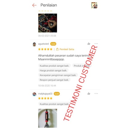 Kunci Sok Set Kunci Ring Set Multifungsi Perkakas Bengkel Motor Pengencang Mur Baut Tiger Wrench 8 in 1