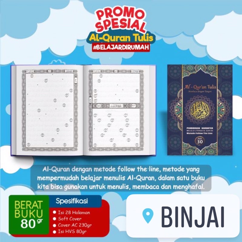 

AlQuran tulis untuk orang tua dan anak
