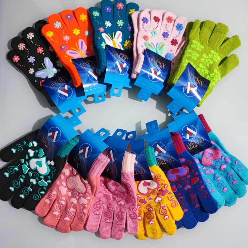 SARUNG TANGAN RAJUT WANITA MOTIF LUCU remaja-dewasa/GLOVES FHASION GIRLS