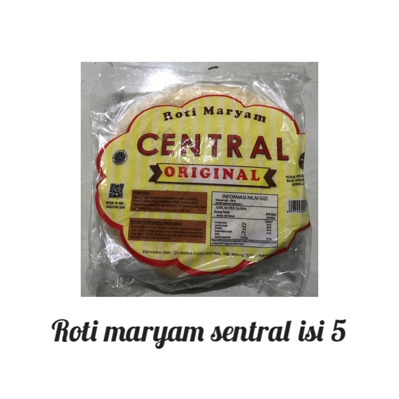 

ROTI MARYAN FROZEN ISI 5